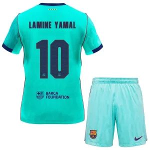 FC Barcelona Lamine Yamal 10 Djeca Nogometni Dresovi 2026/27 Treći (+ Kratke Hlače)