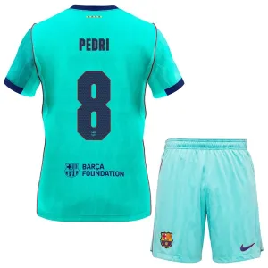 FC Barcelona Pedri 8 Djeca Nogometni Dresovi 2026/27 Treći (+ Kratke Hlače) FC Barcelona Pedri 8 Djeca Nogometni Dresovi 2026/27 Treći (+ Kratke Hlače)