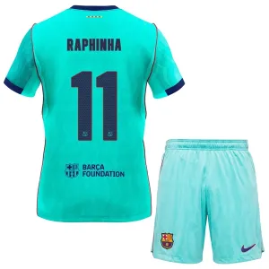 FC Barcelona Raphinha 11 Djeca Nogometni Dresovi 2026/27 Treći (+ Kratke Hlače)