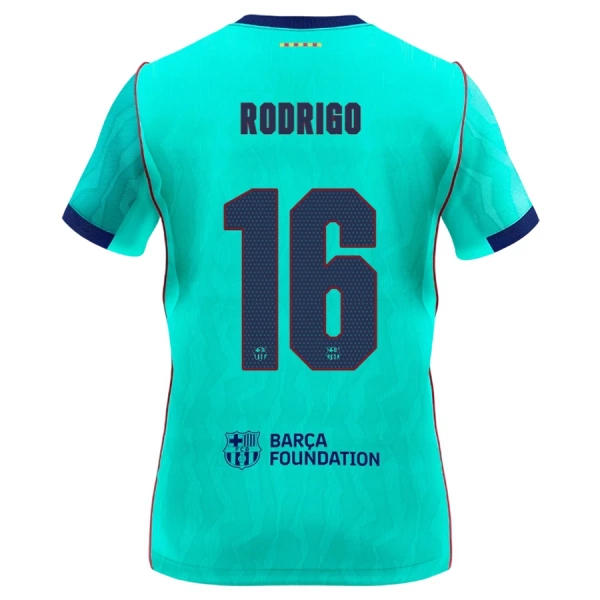 FC Barcelona Rodrigo 16 Djeca Nogometni Dresovi 2026/27 Treći (+ Kratke Hlače)