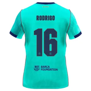FC Barcelona Rodrigo 16 Nogometni Dresovi 2026/27 Treći