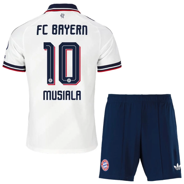 FC Bayern München Jamal Musiala 10 Djeca Nogometni Dresovi 2026/27 Gostujući (+ Kratke Hlače) FC Bayern München Jamal Musiala 10 Djeca Nogometni Dresovi 2026/27 Gostujući (+ Kratke Hlače)