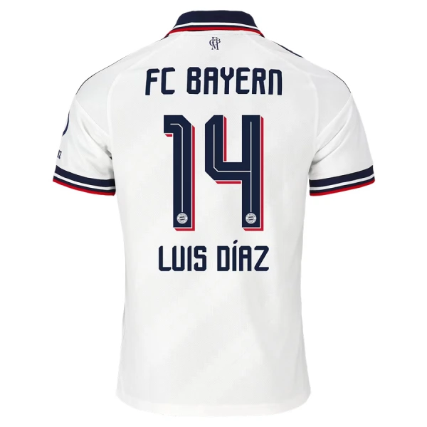 FC Bayern München Luis Díaz 14 Djeca Nogometni Dresovi 2026/27 Gostujući (+ Kratke Hlače)