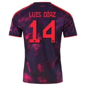 FC Bayern München Luis Díaz 14 Nogometni Dresovi 2026/27 Treći FC Bayern München Luis Díaz 14 Nogometni Dresovi 2026/27 Treći