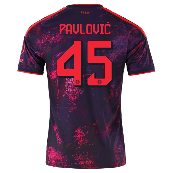 FC Bayern München Pavlovic 45 Nogometni Dresovi 2026/27 Treći FC Bayern München Pavlovic 45 Nogometni Dresovi 2026/27 Treći