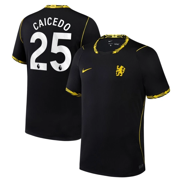 Chelsea Moisés Caicedo 25 Nogometni Dresovi 2026/27 Gostujući Chelsea Moisés Caicedo 25 Nogometni Dresovi 2026/27 Gostujući