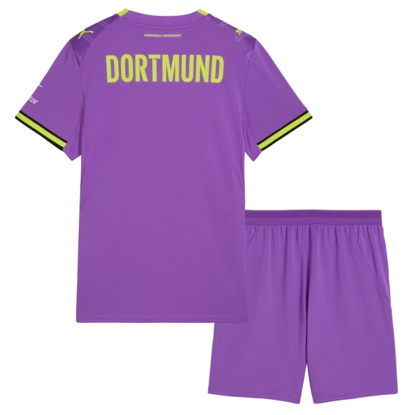 Borussia Dortmund Djeca Nogometni Dresovi 2026/27 Treći (+ Kratke Hlače)
