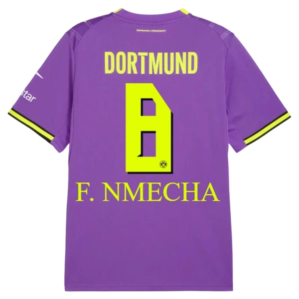 Borussia Dortmund F. Nmecha 8 Nogometni Dresovi 2026/27 Treći Borussia Dortmund F. Nmecha 8 Nogometni Dresovi 2026/27 Treći