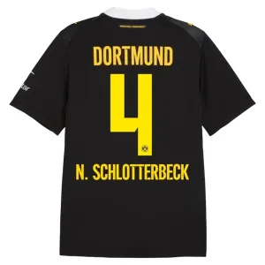 Borussia Dortmund Nico Schlotterbeck 4 Nogometni Dresovi 2026/27 Gostujući Borussia Dortmund Nico Schlotterbeck 4 Nogometni Dresovi 2026/27 Gostujući