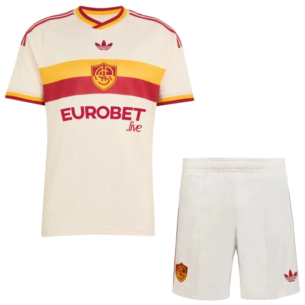 AS Roma Djeca Nogometni Dresovi 2026/27 Gostujući (+ Kratke Hlače) AS Roma Djeca Nogometni Dresovi 2026/27 Gostujući (+ Kratke Hlače)