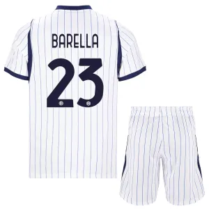 Inter Milan Nicolò Barella 23 Djeca Nogometni Dresovi 2026/27 Gostujući (+ Kratke Hlače) Inter Milan Nicolò Barella 23 Djeca Nogometni Dresovi 2026/27 Gostujući (+ Kratke Hlače)