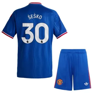 Manchester United Sesko 30 Djeca Nogometni Dresovi 2026/27 Gostujući (+ Kratke Hlače) Manchester United Sesko 30 Djeca Nogometni Dresovi 2026/27 Gostujući (+ Kratke Hlače)