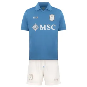 SSC Napoli Djeca Nogometni Dresovi 2026/27 Domaći (+ Kratke Hlače) SSC Napoli Djeca Nogometni Dresovi 2026/27 Domaći (+ Kratke Hlače)