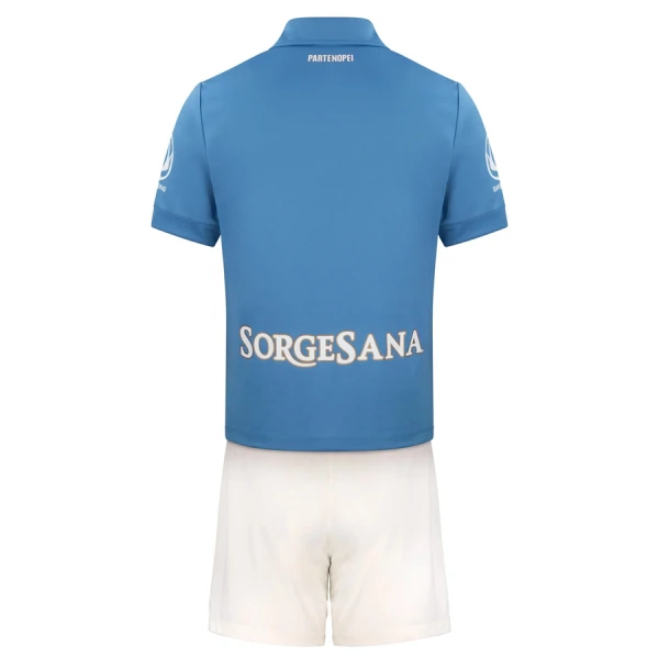 SSC Napoli Djeca Nogometni Dresovi 2026/27 Domaći (+ Kratke Hlače)