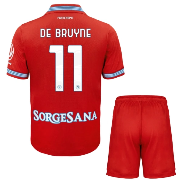 SSC Napoli Kevin De Bruyne 11 Djeca Nogometni Dresovi 2026/27 Treći (+ Kratke Hlače) SSC Napoli Kevin De Bruyne 11 Djeca Nogometni Dresovi 2026/27 Treći (+ Kratke Hlače)