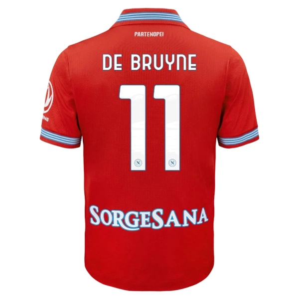 SSC Napoli Kevin De Bruyne 11 Nogometni Dresovi 2026/27 Treći SSC Napoli Kevin De Bruyne 11 Nogometni Dresovi 2026/27 Treći