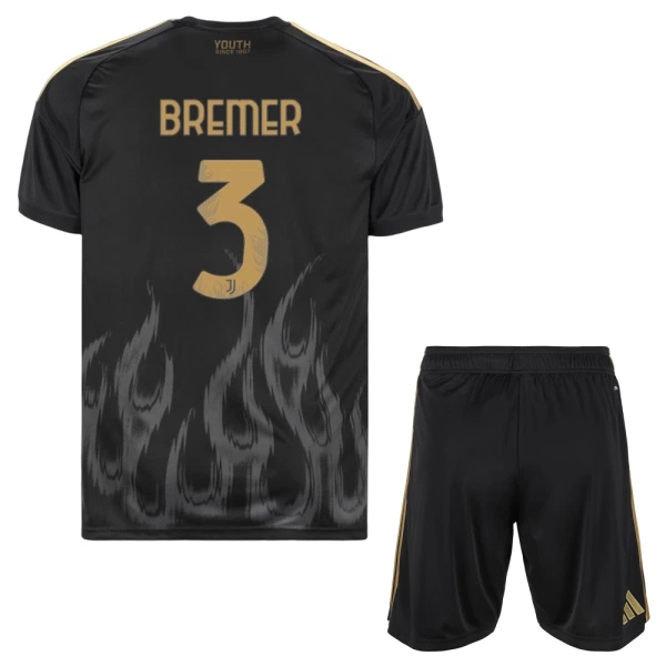Juventus Bremer 3 Djeca Nogometni Dresovi 2026/27 Treći (+ Kratke Hlače) Juventus Bremer 3 Djeca Nogometni Dresovi 2026/27 Treći (+ Kratke Hlače)