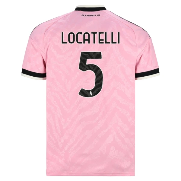 Juventus Locatelli 5 Nogometni Dresovi 2026/27 Gostujući Juventus Locatelli 5 Nogometni Dresovi 2026/27 Gostujući