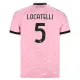 Juventus Locatelli 5 Nogometni Dresovi 2026/27 Gostujući Juventus Locatelli 5 Nogometni Dresovi 2026/27 Gostujući