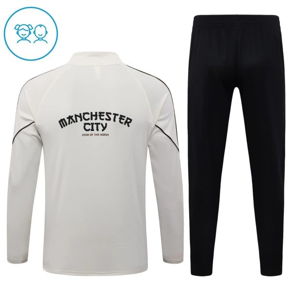 Manchester City Djeca Duks komplet za trening Četvrtina Zip 2026/27 Siva