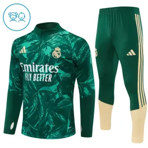 Real Madrid Djeca Duks komplet za trening Četvrtina Zip 2026/27 Zelena Real Madrid Djeca Duks komplet za trening Četvrtina Zip 2026/27 Zelena