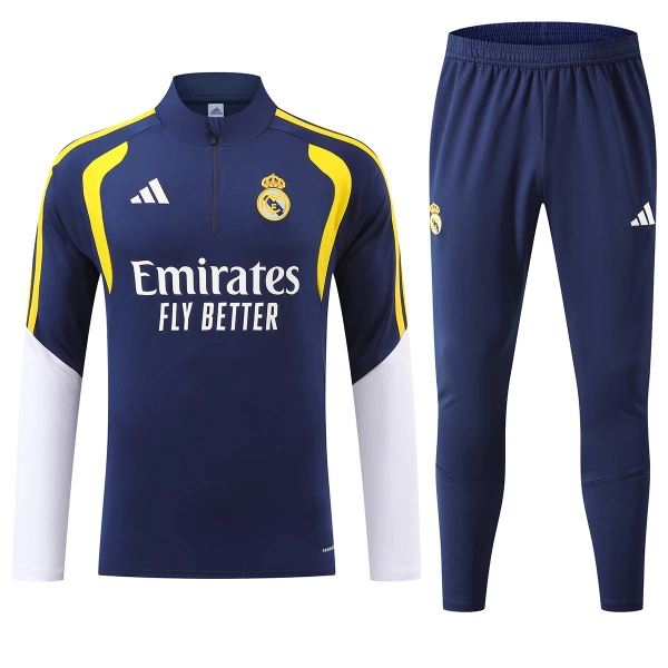 Real Madrid Duks komplet za trening Četvrtina Zip 2026/27 Plava