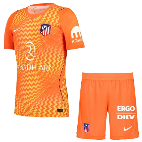 Atlético Madrid Djeca Golmanski Nogometni Dresovi 2026/27 Narančasta (+ Kratke Hlače) Atlético Madrid Djeca Golmanski Nogometni Dresovi 2026/27 Narančasta (+ Kratke Hlače)