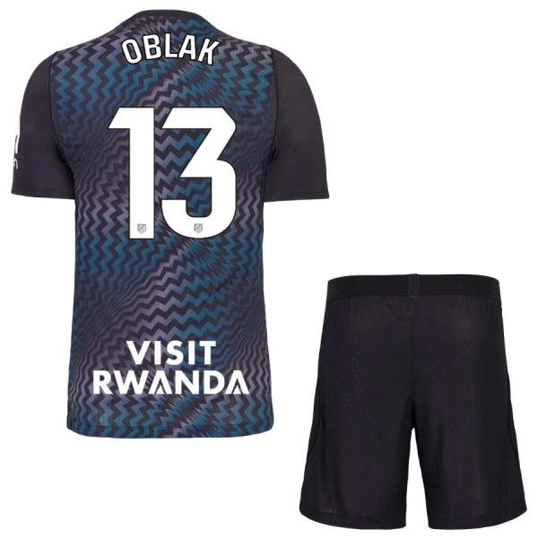 Atlético Madrid Jan Oblak 13 Djeca Golmanski Nogometni Dresovi 2026/27 Crna (+ Kratke Hlače) Atlético Madrid Jan Oblak 13 Djeca Golmanski Nogometni Dresovi 2026/27 Crna (+ Kratke Hlače)