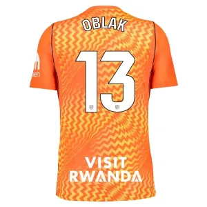 Atlético Madrid Jan Oblak 13 Golmanski Nogometni Dresovi 2026/27 Narančasta Atlético Madrid Jan Oblak 13 Golmanski Nogometni Dresovi 2026/27 Narančasta