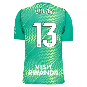 Atlético Madrid Jan Oblak 13 Golmanski Nogometni Dresovi 2026/27 Zelena Atlético Madrid Jan Oblak 13 Golmanski Nogometni Dresovi 2026/27 Zelena