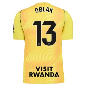 Atlético Madrid Jan Oblak 13 Golmanski Nogometni Dresovi 2026/27 Žuta Atlético Madrid Jan Oblak 13 Golmanski Nogometni Dresovi 2026/27 Žuta