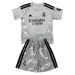 Real Madrid Djeca Golmanski Nogometni Dresovi 2026/27 Siva (+ Kratke Hlače) Real Madrid Djeca Golmanski Nogometni Dresovi 2026/27 Siva (+ Kratke Hlače)