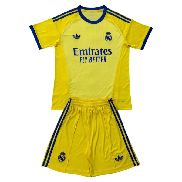 Real Madrid Djeca Golmanski Nogometni Dresovi 2026/27 Žuta (+ Kratke Hlače)