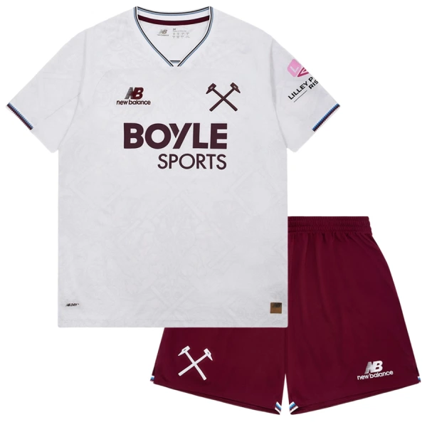 West Ham United Djeca Nogometni Dresovi 2026/27 Gostujući (+ Kratke Hlače) West Ham United Djeca Nogometni Dresovi 2026/27 Gostujući (+ Kratke Hlače)