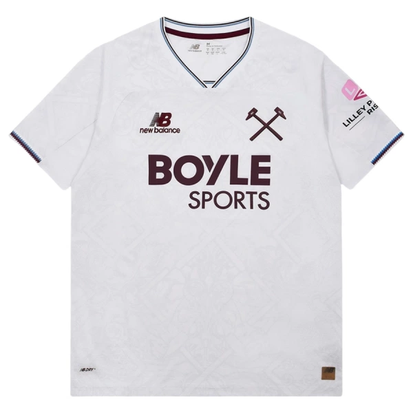 West Ham United Nogometni Dresovi 2026/27 Gostujući
