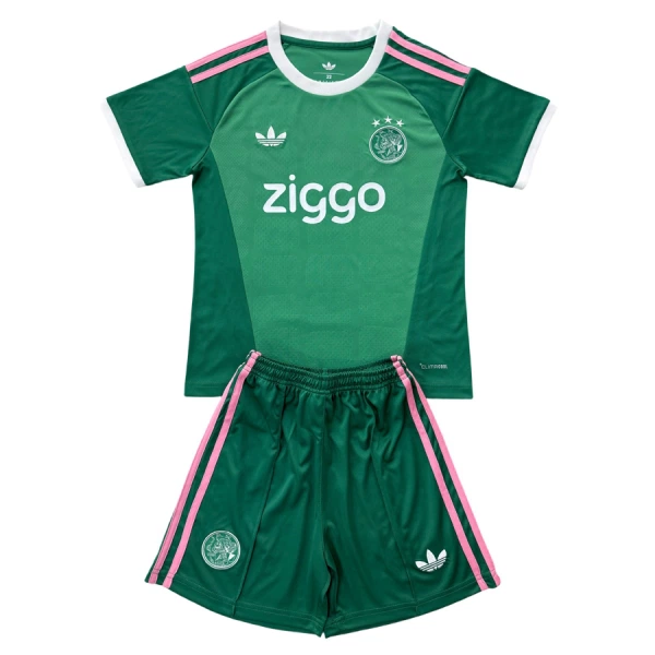 Ajax Djeca Golmanski Nogometni Dresovi 2026/27 Zelena (+ Kratke Hlače)