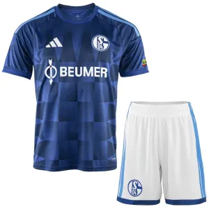 Schalke 04 Djeca Nogometni Dresovi 2026/27 Domaći (+ Kratke Hlače) Schalke 04 Djeca Nogometni Dresovi 2026/27 Domaći (+ Kratke Hlače)