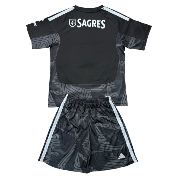 SL Benfica Djeca Golmanski Nogometni Dresovi 2026/27 Crna (+ Kratke Hlače)