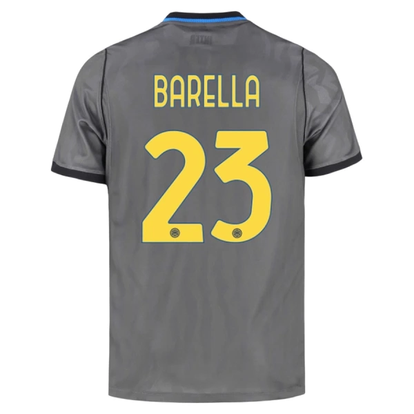 Inter Milan Nicolò Barella 23 Nogometni Dresovi 2026/27 Treći Inter Milan Nicolò Barella 23 Nogometni Dresovi 2026/27 Treći