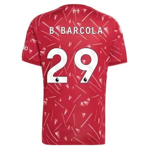 Liverpool B. Barcola 29 Nogometni Dresovi 2026/27 Domaći Liverpool B. Barcola 29 Nogometni Dresovi 2026/27 Domaći