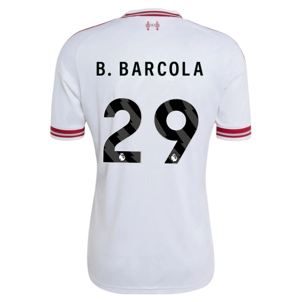 Liverpool B. Barcola 29 Nogometni Dresovi 2026/27 Gostujući Liverpool B. Barcola 29 Nogometni Dresovi 2026/27 Gostujući