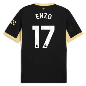 Manchester City Enzo Fernández 17 Nogometni Dresovi 2026/27 Gostujući Manchester City Enzo Fernández 17 Nogometni Dresovi 2026/27 Gostujući