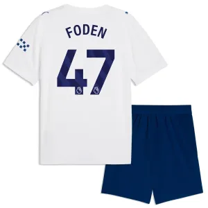 Manchester City Phil Foden 47 Djeca Nogometni Dresovi 2026/27 Treći (+ Kratke Hlače) Manchester City Phil Foden 47 Djeca Nogometni Dresovi 2026/27 Treći (+ Kratke Hlače)