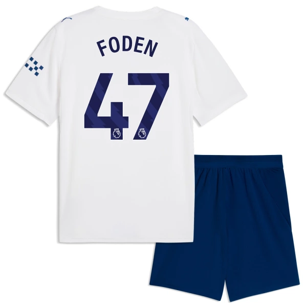 Manchester City Phil Foden 47 Djeca Nogometni Dresovi 2026/27 Treći (+ Kratke Hlače)