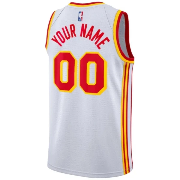Atlanta Hawks Košarkaški dres Association Edition Swingman Prilagođeno Bijela