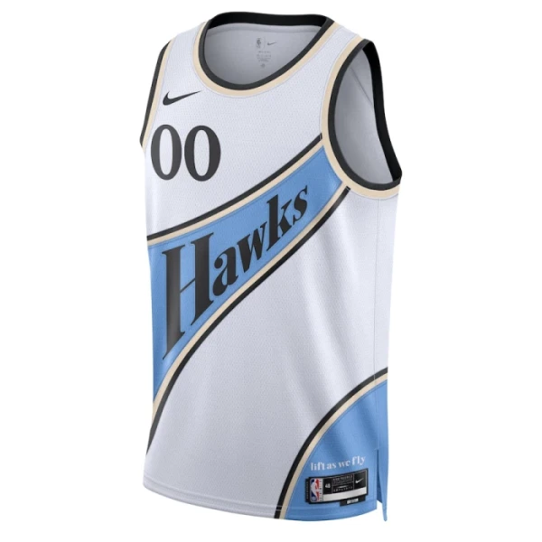 Atlanta Hawks Košarkaški dres City Edition 2024/25 Swingman Prilagođeno Bijela