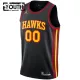 Atlanta Hawks Košarkaški dres Djeca Statement Edition Swingman Prilagođeno Crna