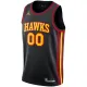 Atlanta Hawks Košarkaški dres Statement Edition Swingman Prilagođeno Crna