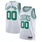 Boston Celtics Košarkaški dres Association Edition Swingman Prilagođeno Bijela