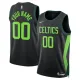 Boston Celtics Košarkaški dres City Edition 2024/25 Swingman Prilagođeno Crna